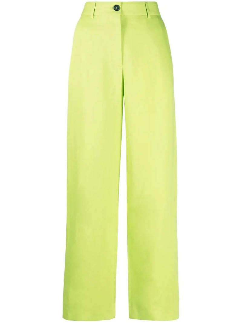 high-waisted wide-leg trousers 1