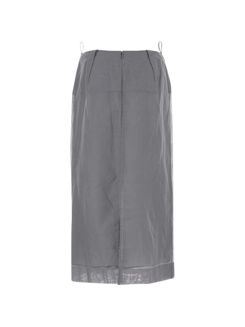 Carven cotton midi skirt outlook