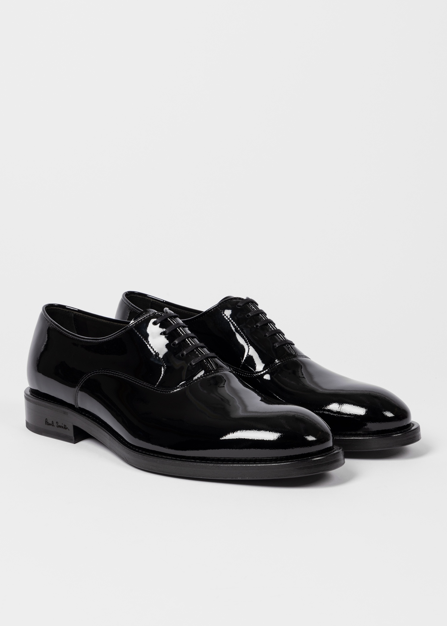 Black 'Brubeck' Patent Shoes - 2