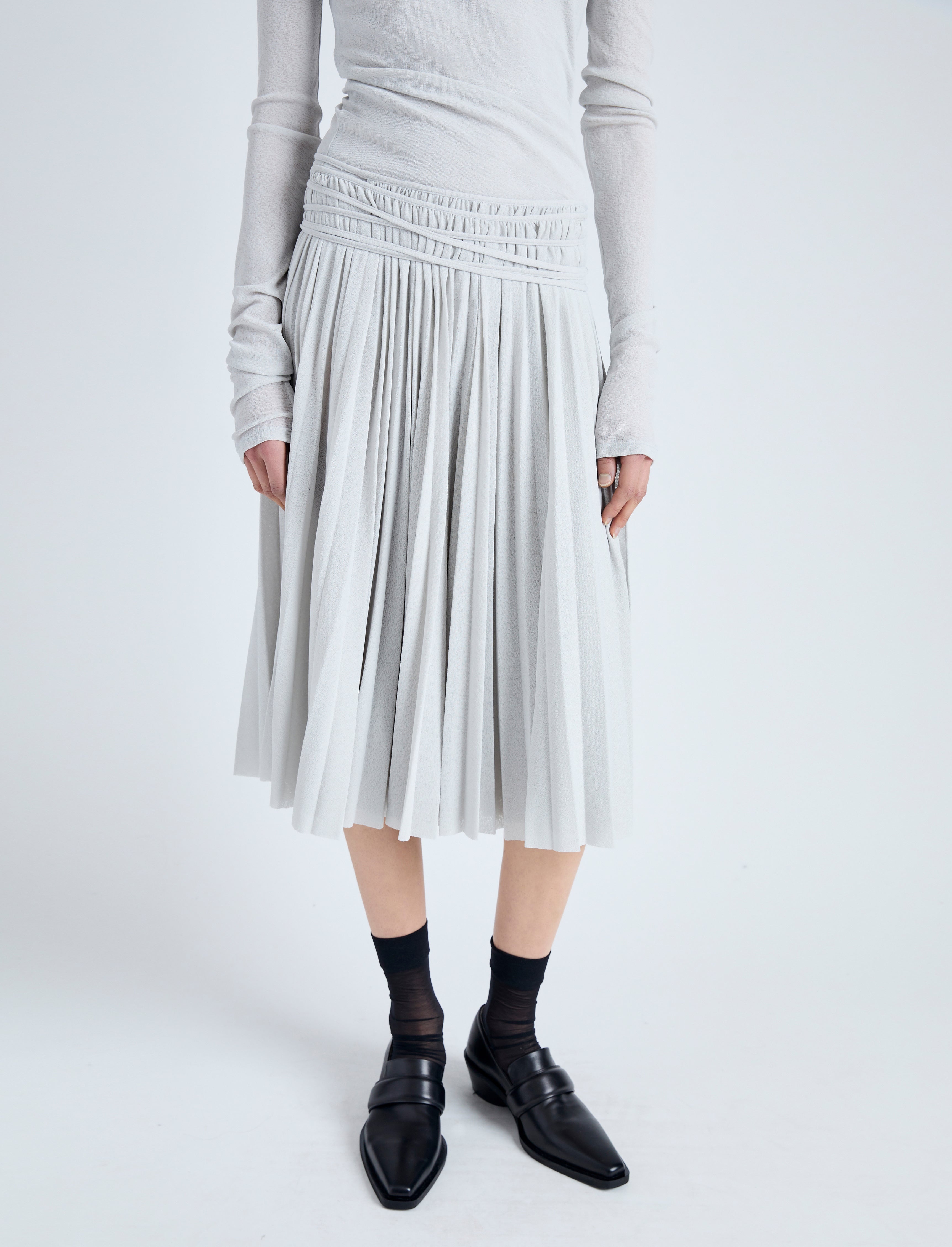 Margo Skirt in Gauzy Jersey - 5