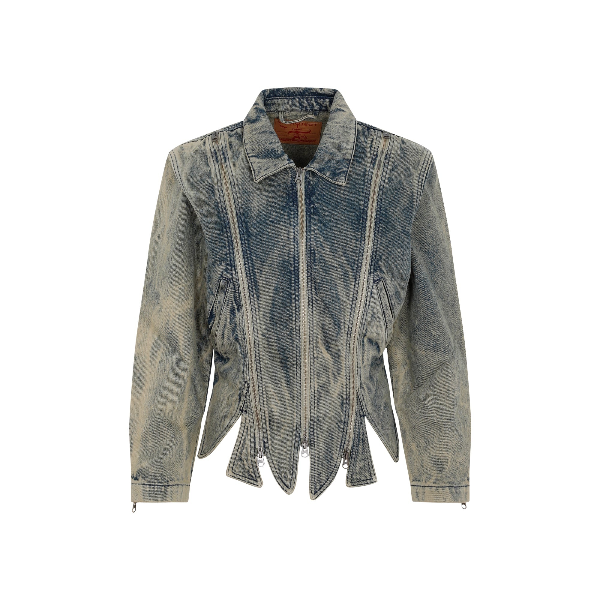 Y PROJECT - Y/Project Tudor Zip Denim Jacket Women - 1