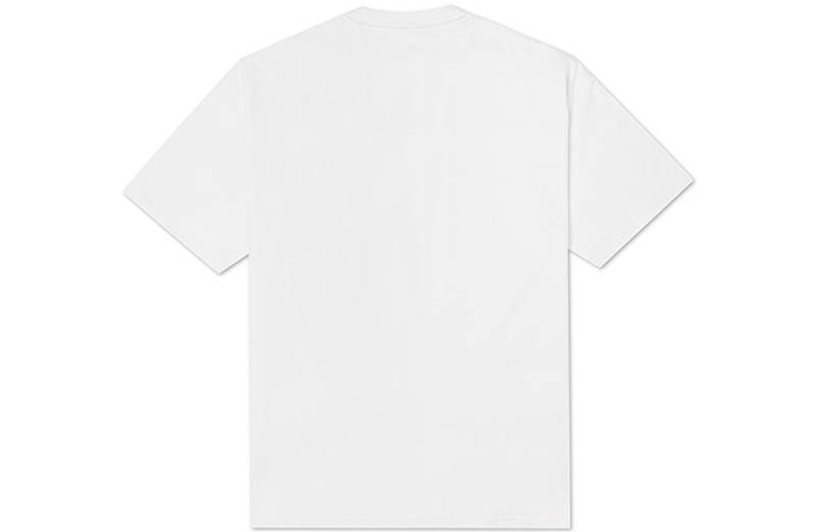 Men's Converse Sports Round Neck Breathable Short Sleeve White 10023156-A02 - 2