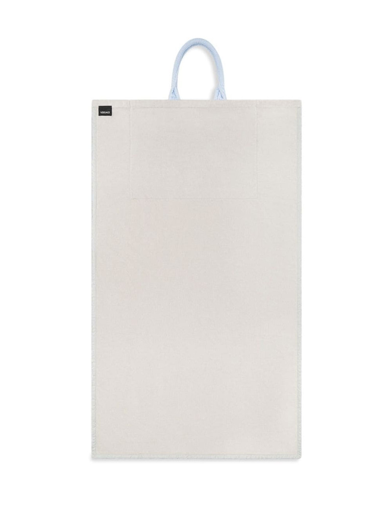 Barocco terry.towelling tote bag 4