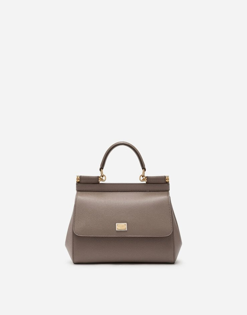 Small dauphine leather Sicily bag - 1