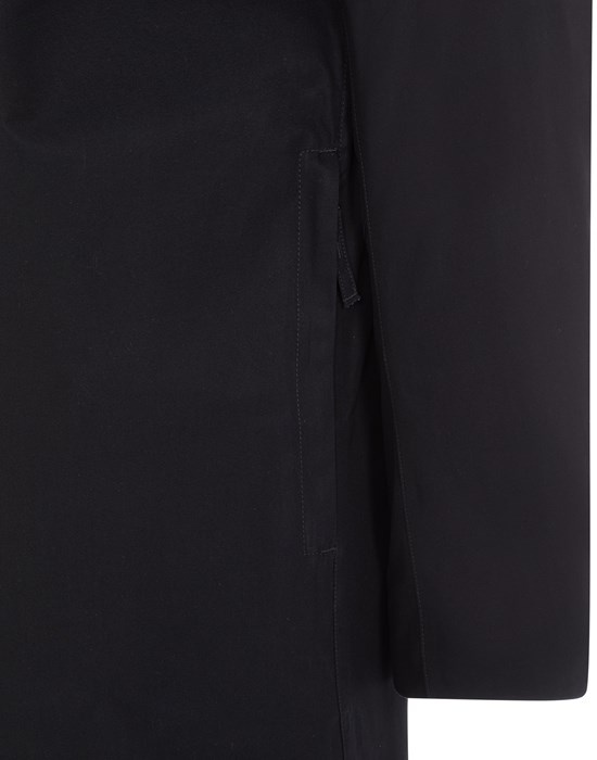 703F1 STONE ISLAND GHOST PIECE_O-VENTILE® BLACK - 5