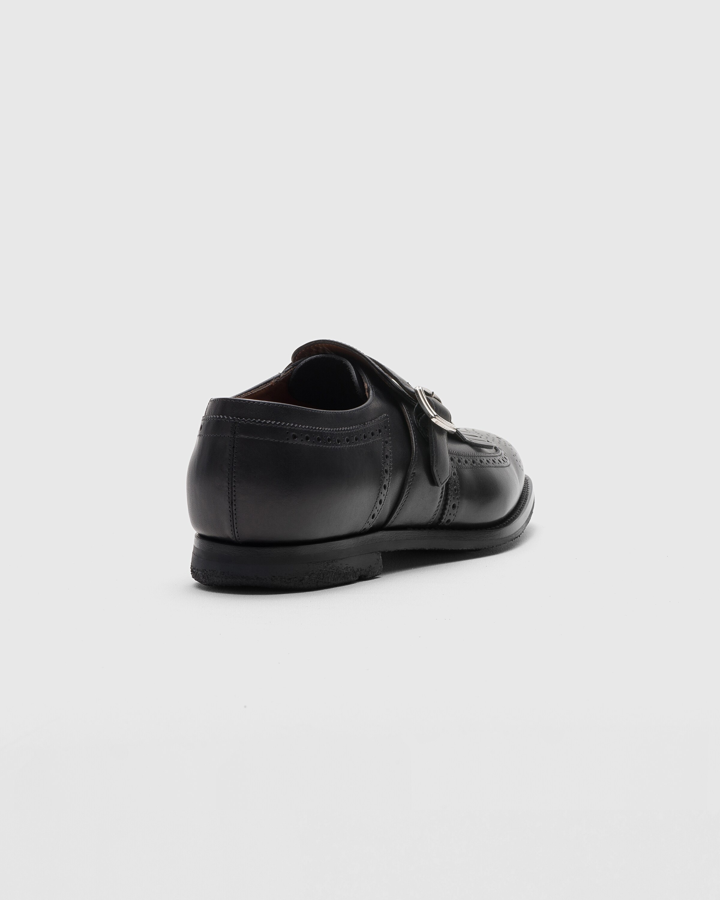Decò Calf Leather Monk Strap Loafer - 4