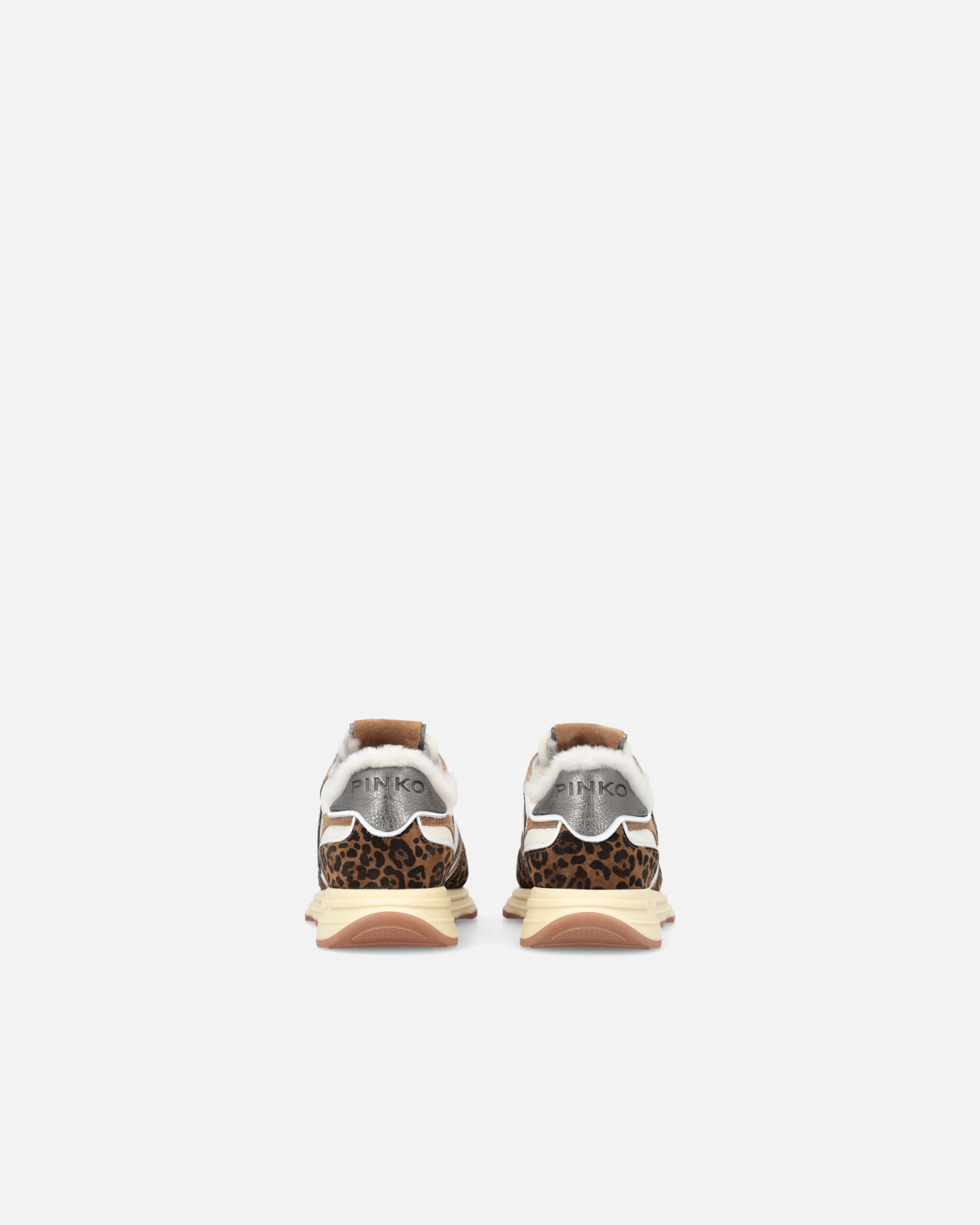 SNEAKERS WITH LOVE BIRDS LOGO AND ANIMAL PRINT - 8