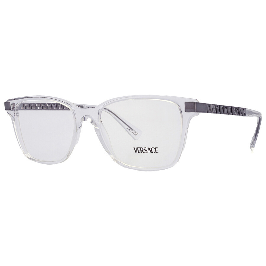 Versace Demo Square Men's Eyeglasses VE3340U 148 53 - 2