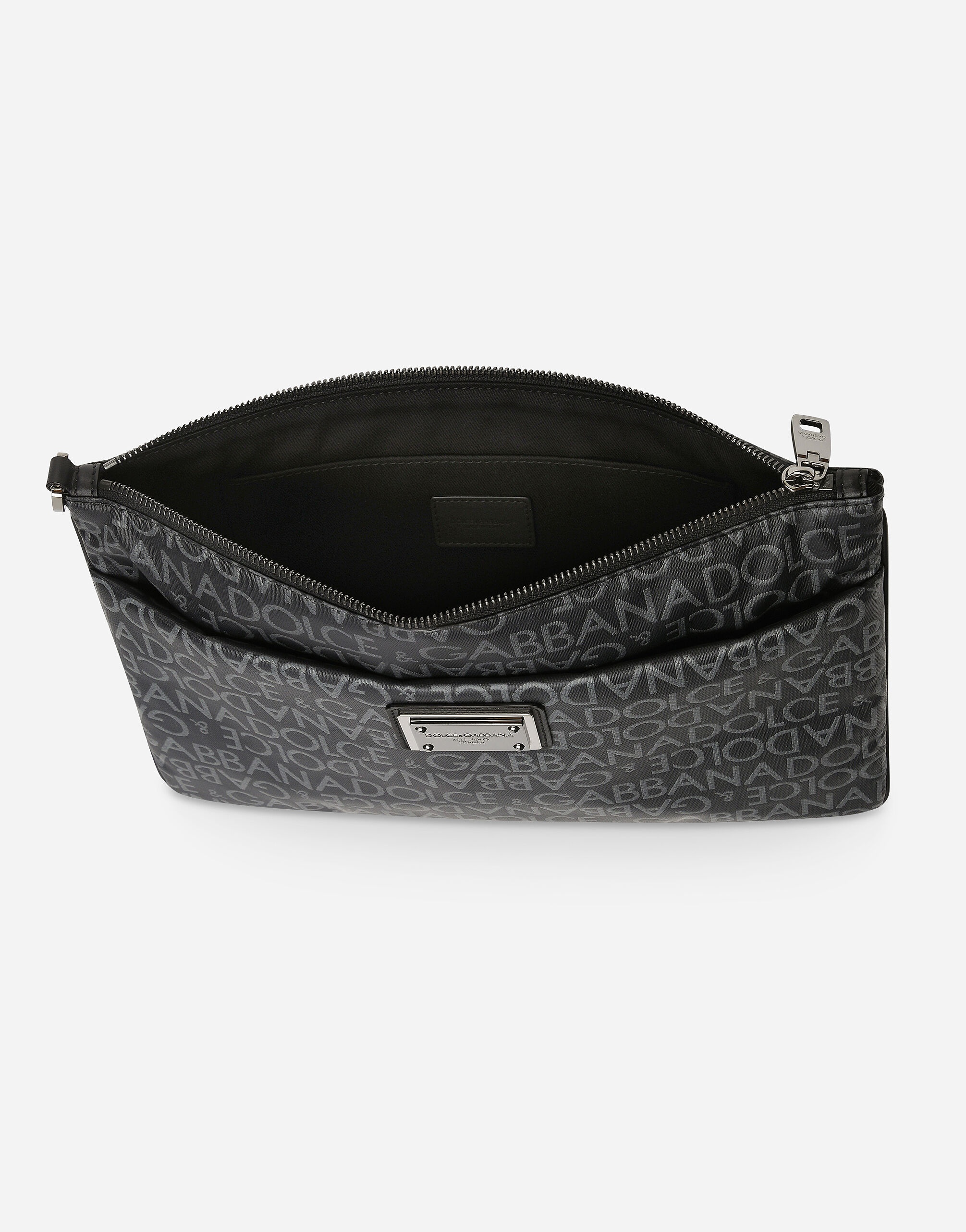 Coated jacquard clutch - 5