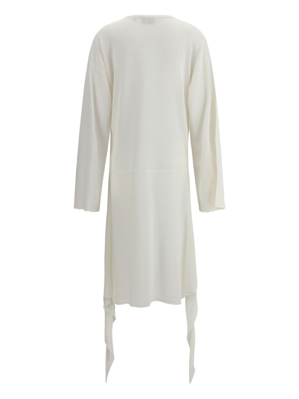 v-neck mini dress - 2