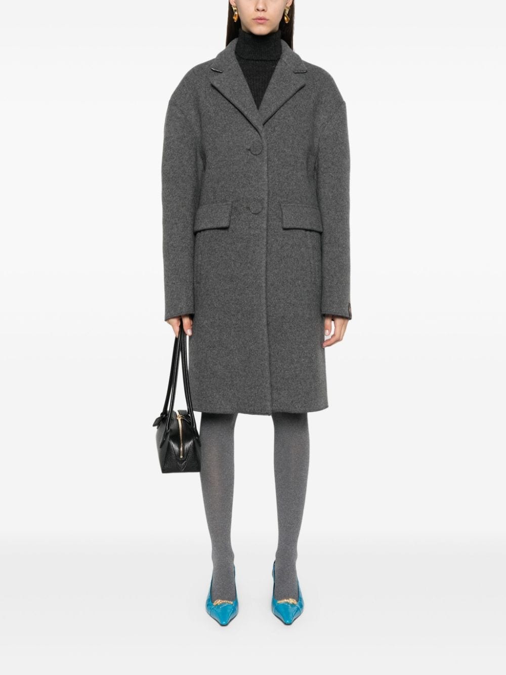 single-breasted coat - 2