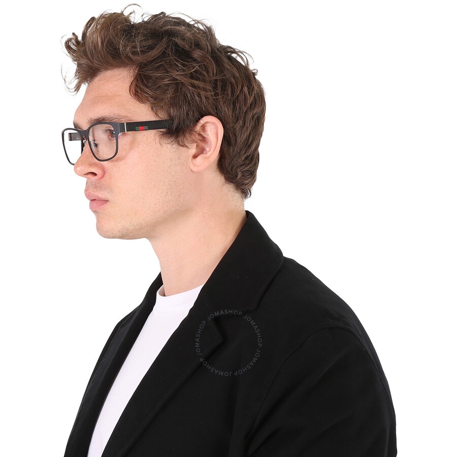Gucci Demo Square Men's Eyeglasses GG0013O 001 55 - 3
