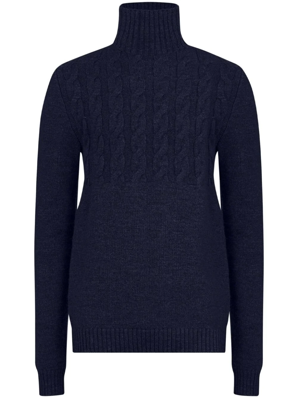 HIGH-NECK VIRGIN-WOOL SWEATER - 1