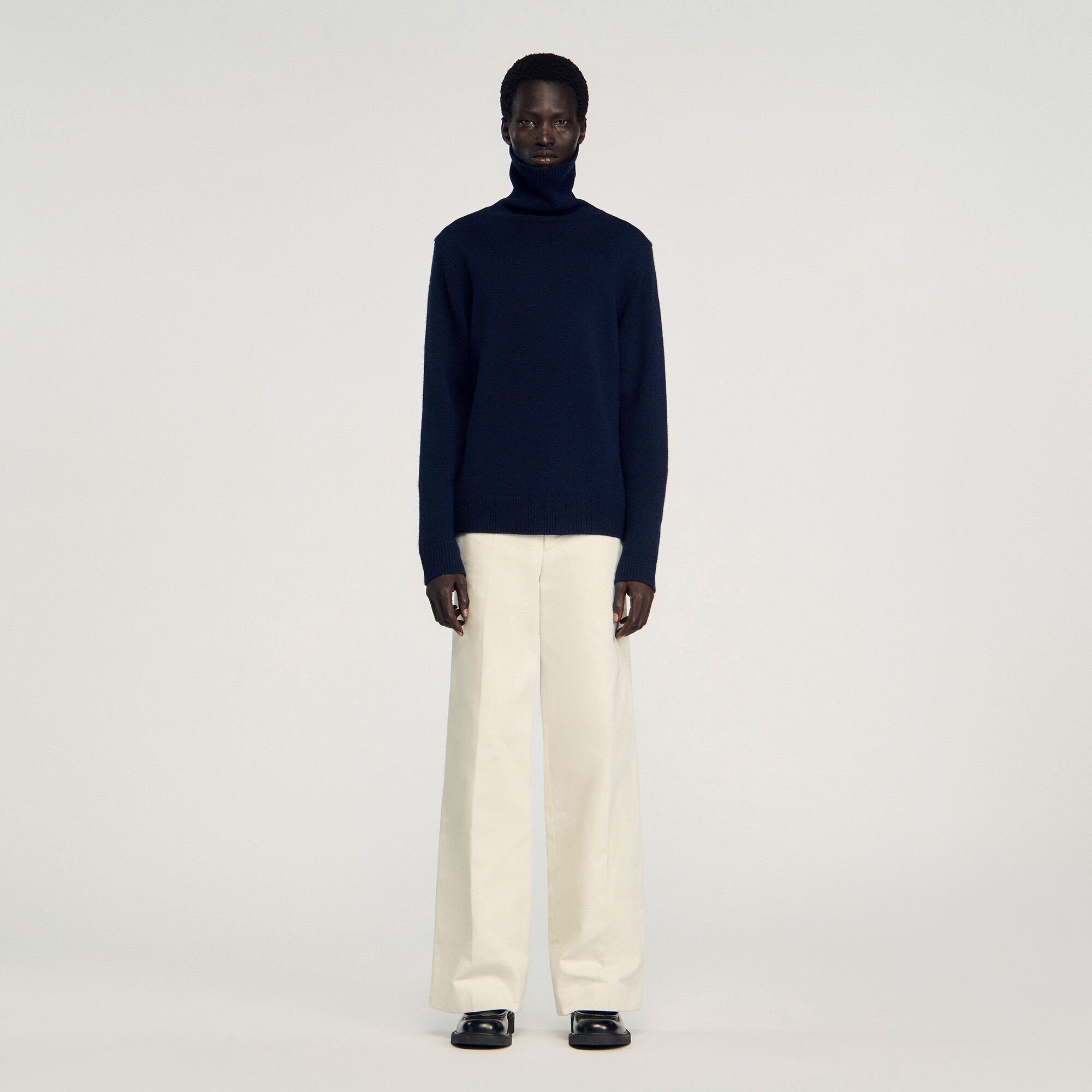 WOOL AND CASHMERE TURTLENECK - 2