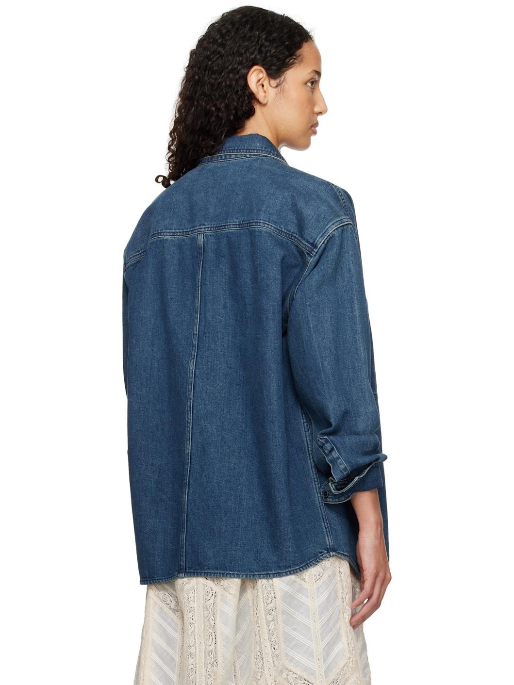 Blue Okely Denim Jacket - 3