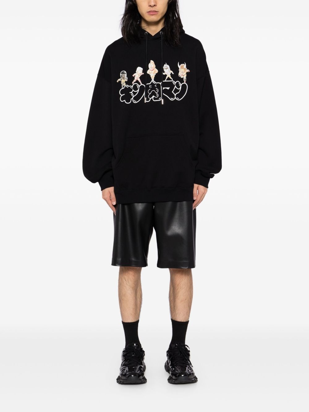 x Kinniku Man logo-print hoodies - 2