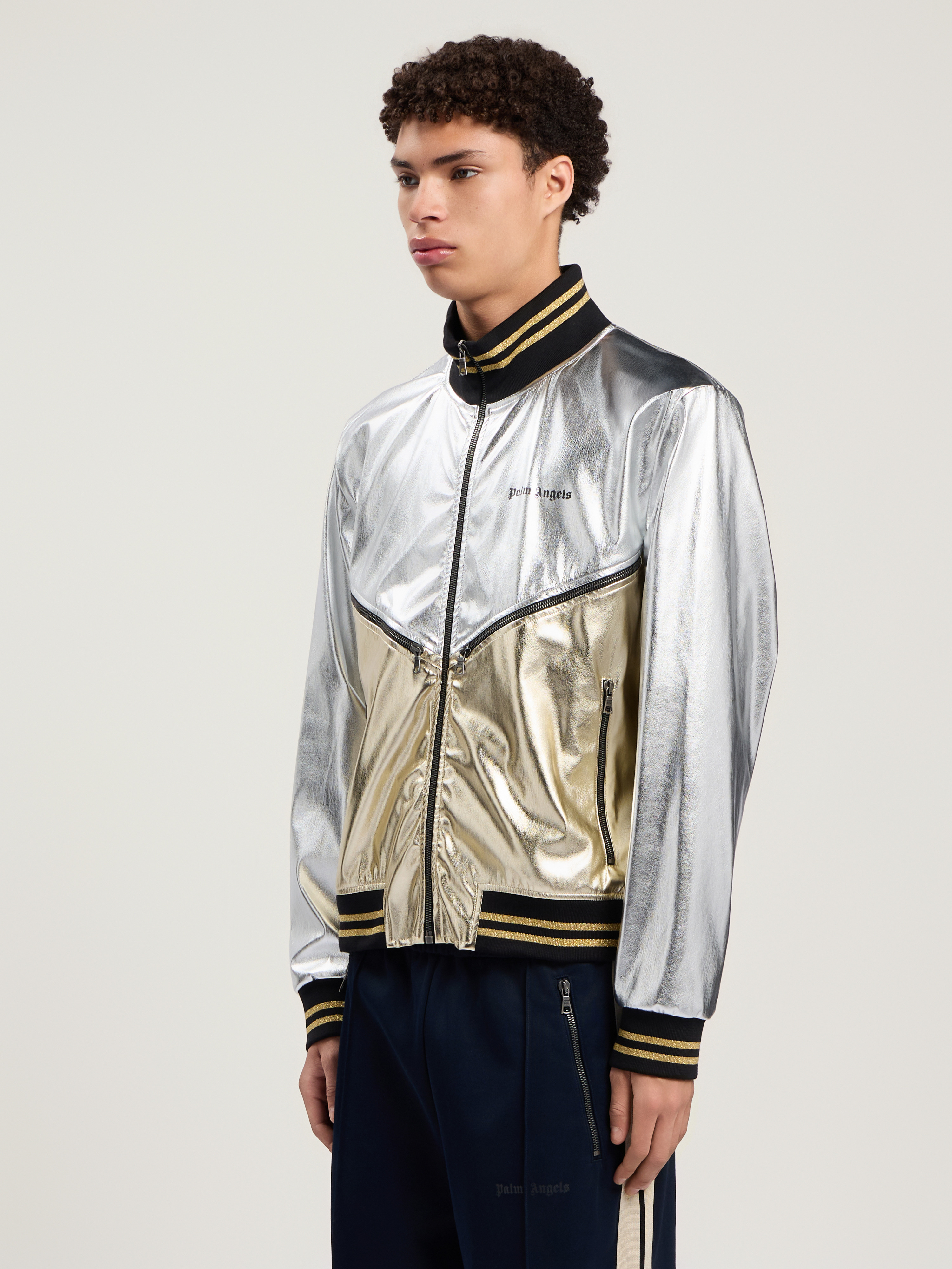 Laminated Coated Track Jacket - 4