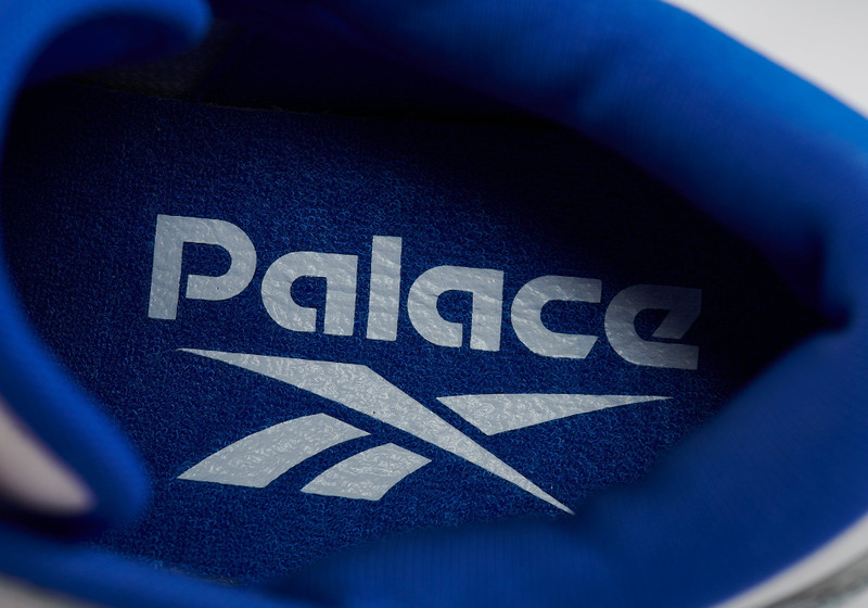 PALACE REEBOK CLUB C MID II REVENGE FOOTWEAR WHITE / COURT BLUE / PEWTER 8