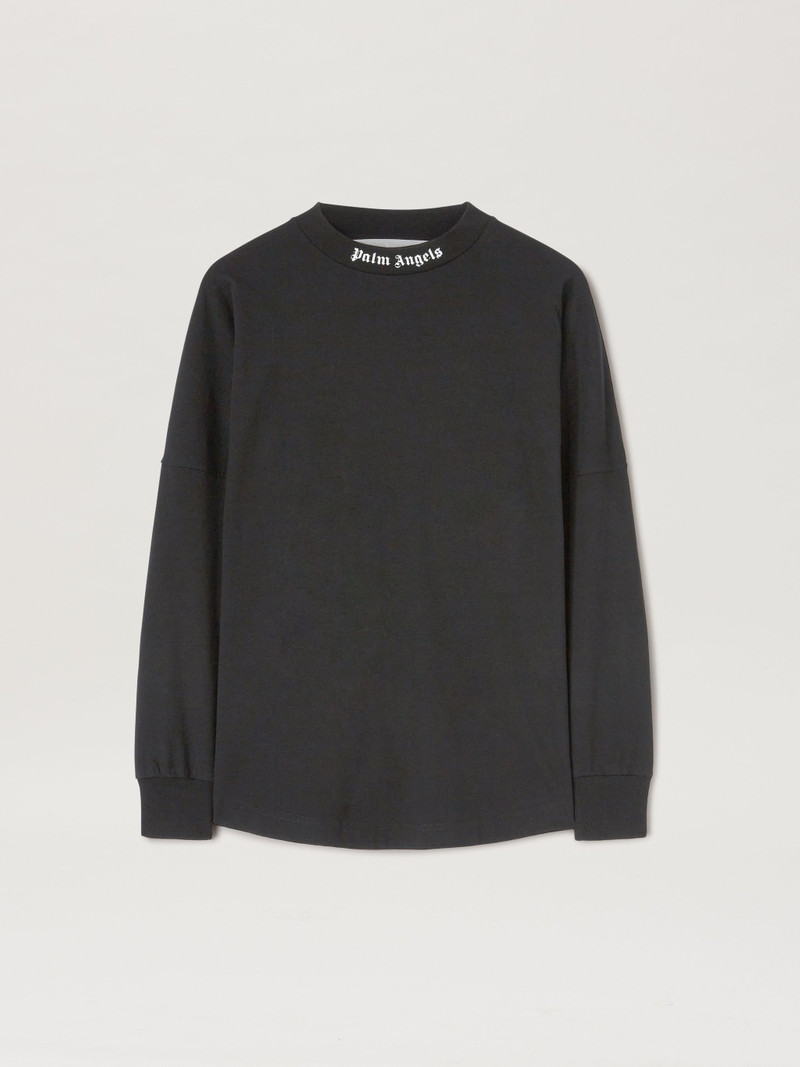 logo-print long sleeve T-shirt 1