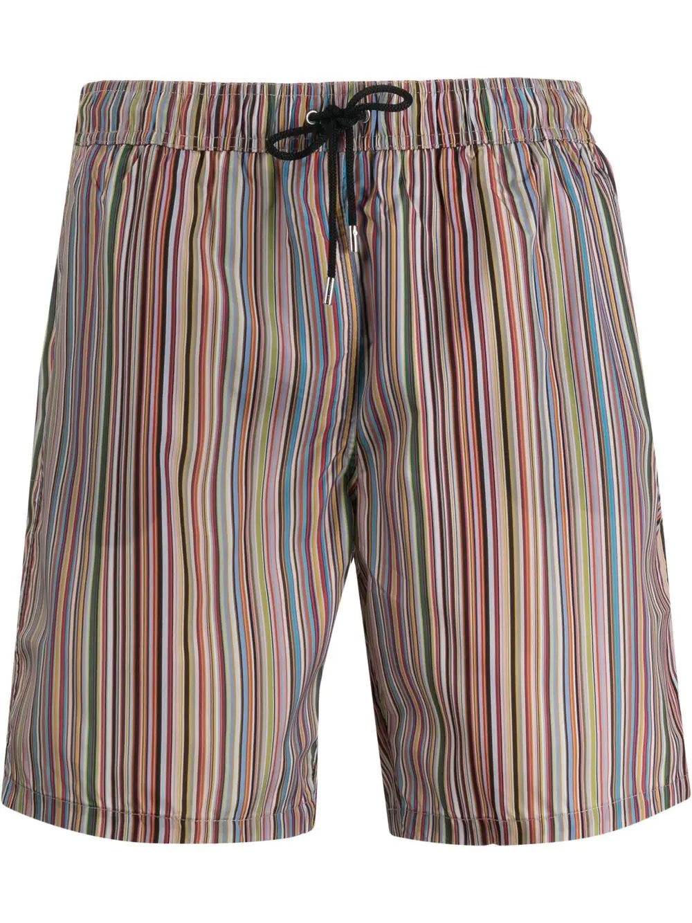 striped swimming shorts - 1