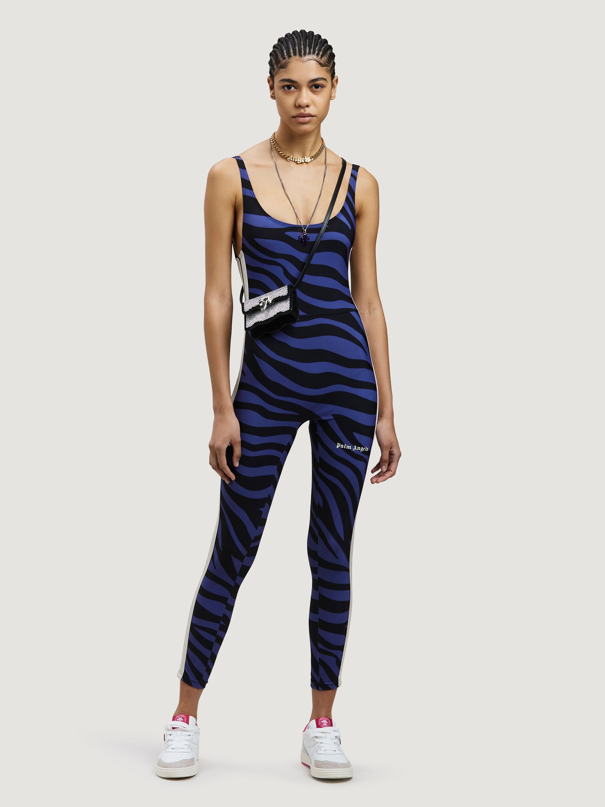 ZEBRA PRINT TRAINING JUMPSUIT - 2