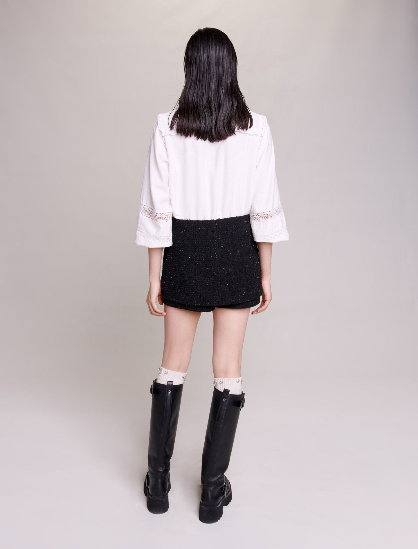 Tweed shorts - 5