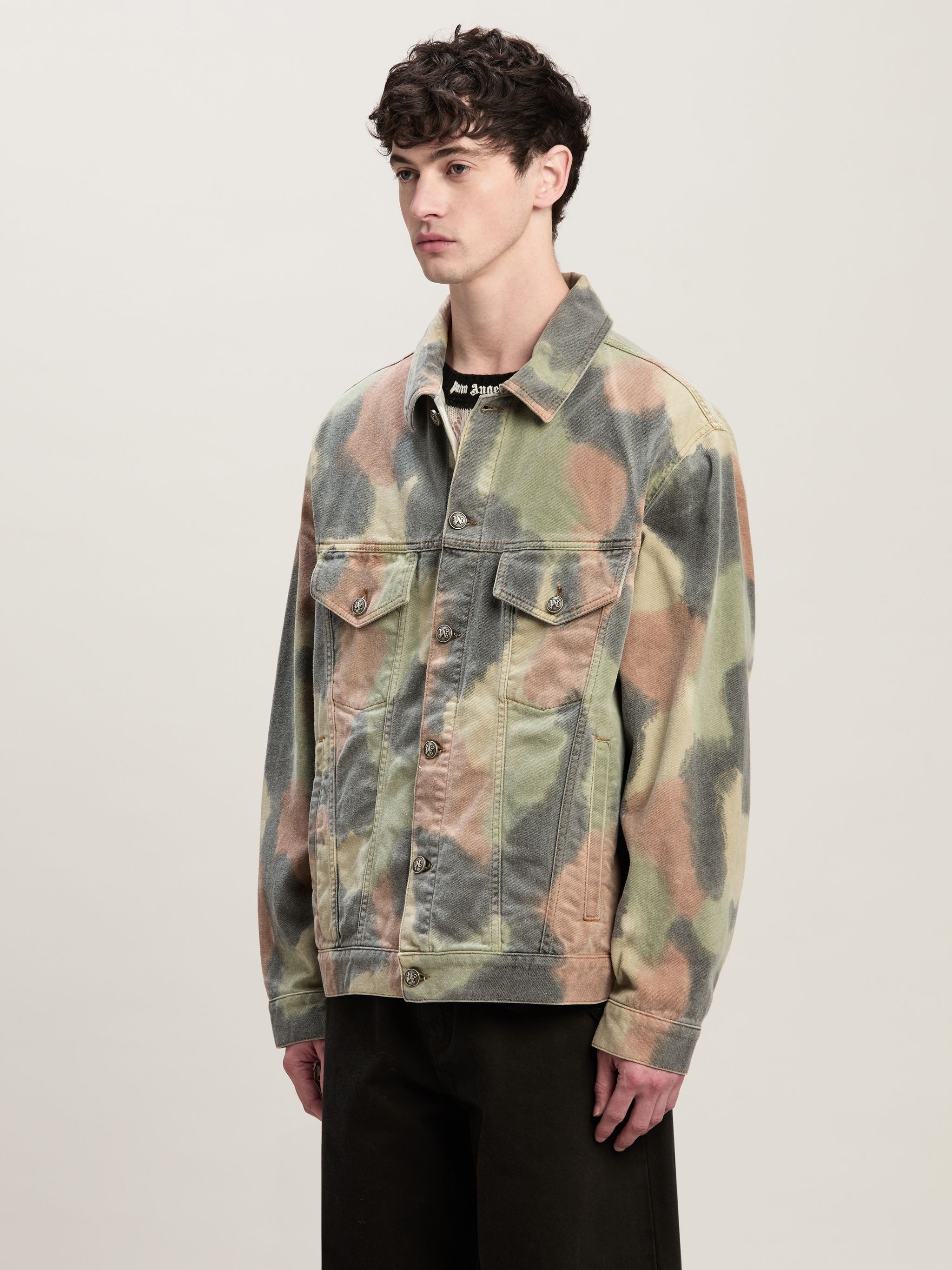 Camouflage Denim Jacket - 4