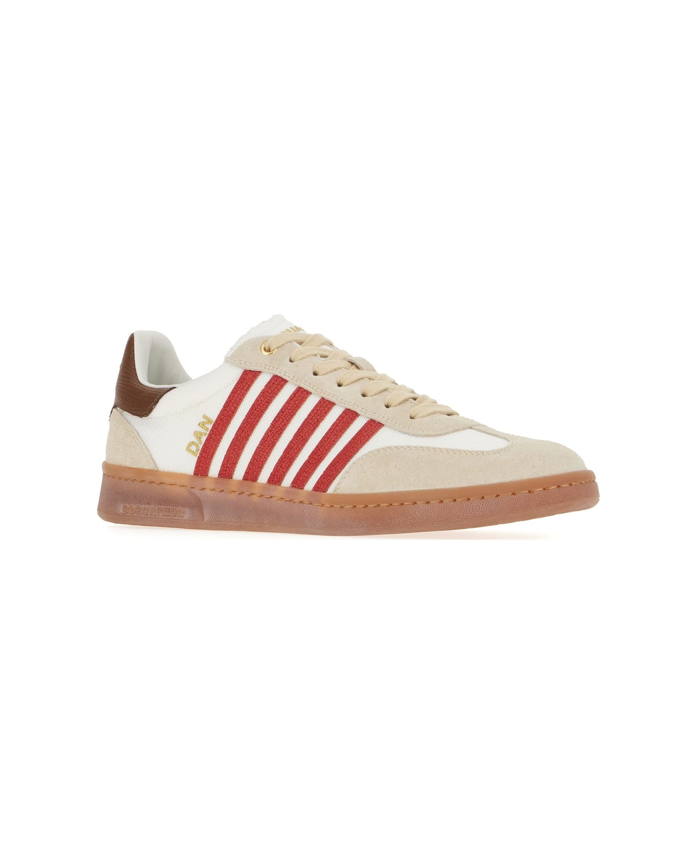 Multicolor Canvas Boxer Sneakers - 2