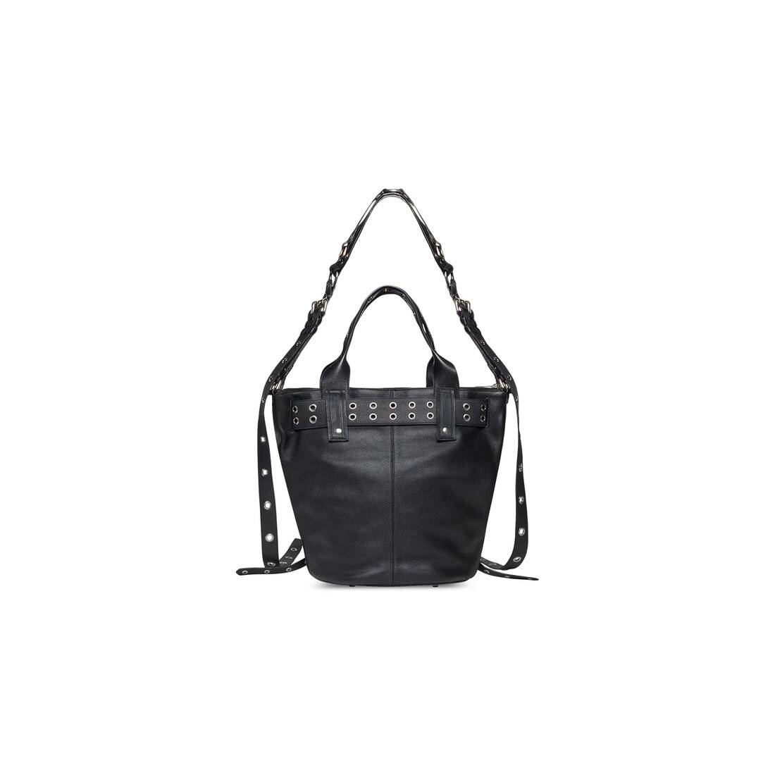 Emo Large Tote Bag  in Black - 5