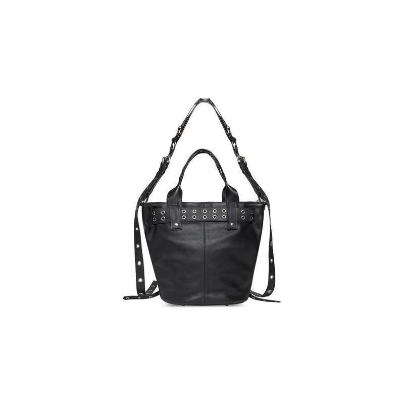 Emo Large Tote Bag  in Black 5