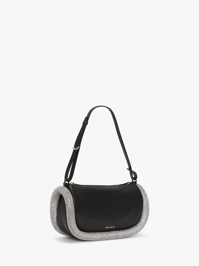 JW Anderson BUMPER-15 - LEATHER SHOULDER BAG WITH CRYSTAL outlook