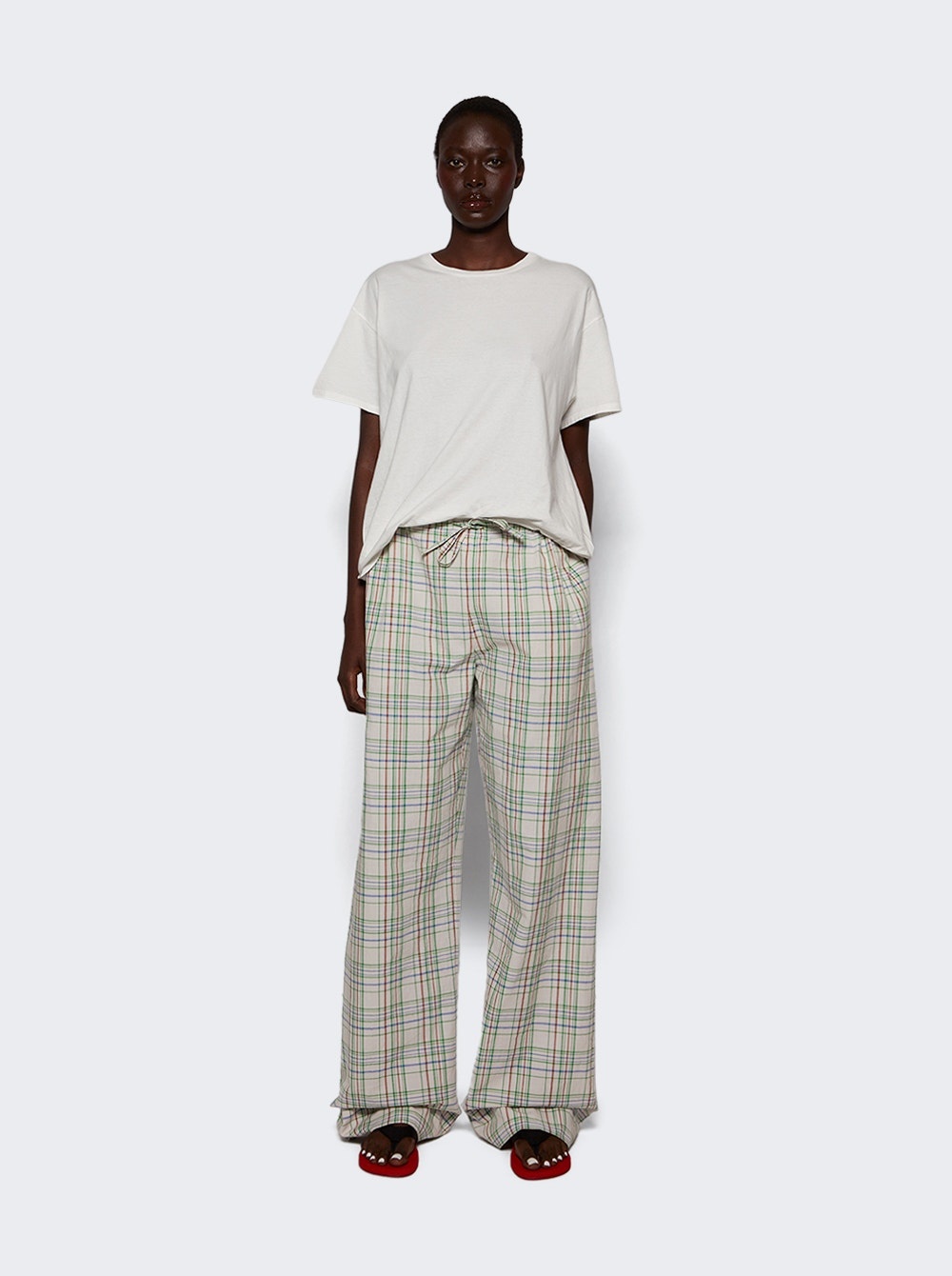 Hypnosta Pant Ivory And Green - 5
