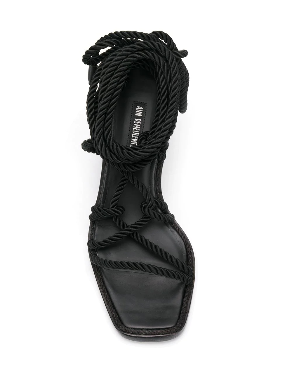 rope wraparound sandals - 4