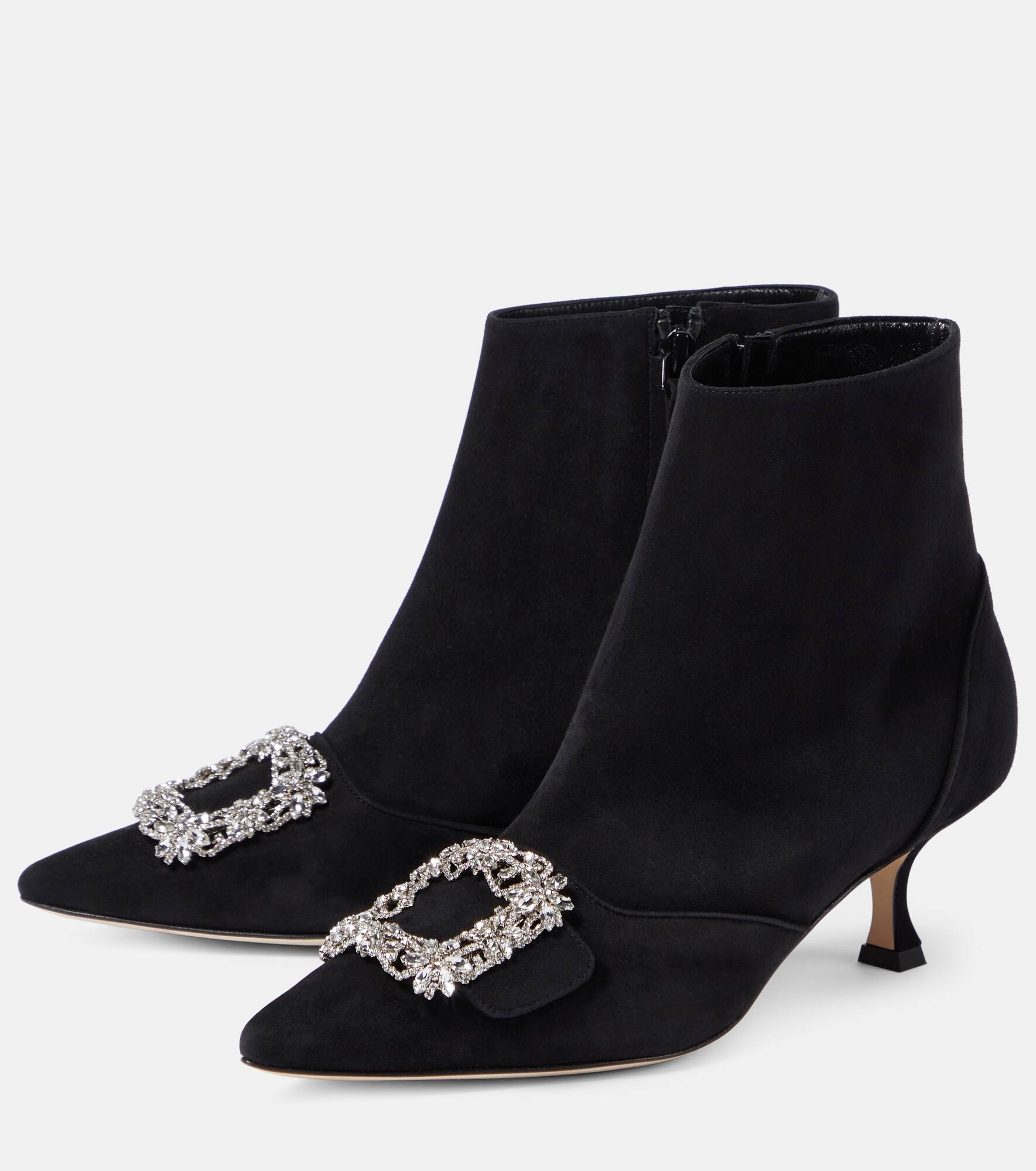 Baylow embellished suede ankle boots - 5