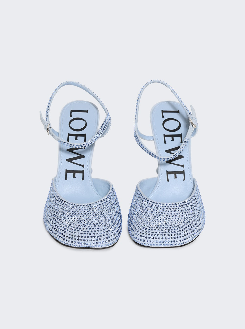 Toy Ankle Strap Pump Baby Blue - 5