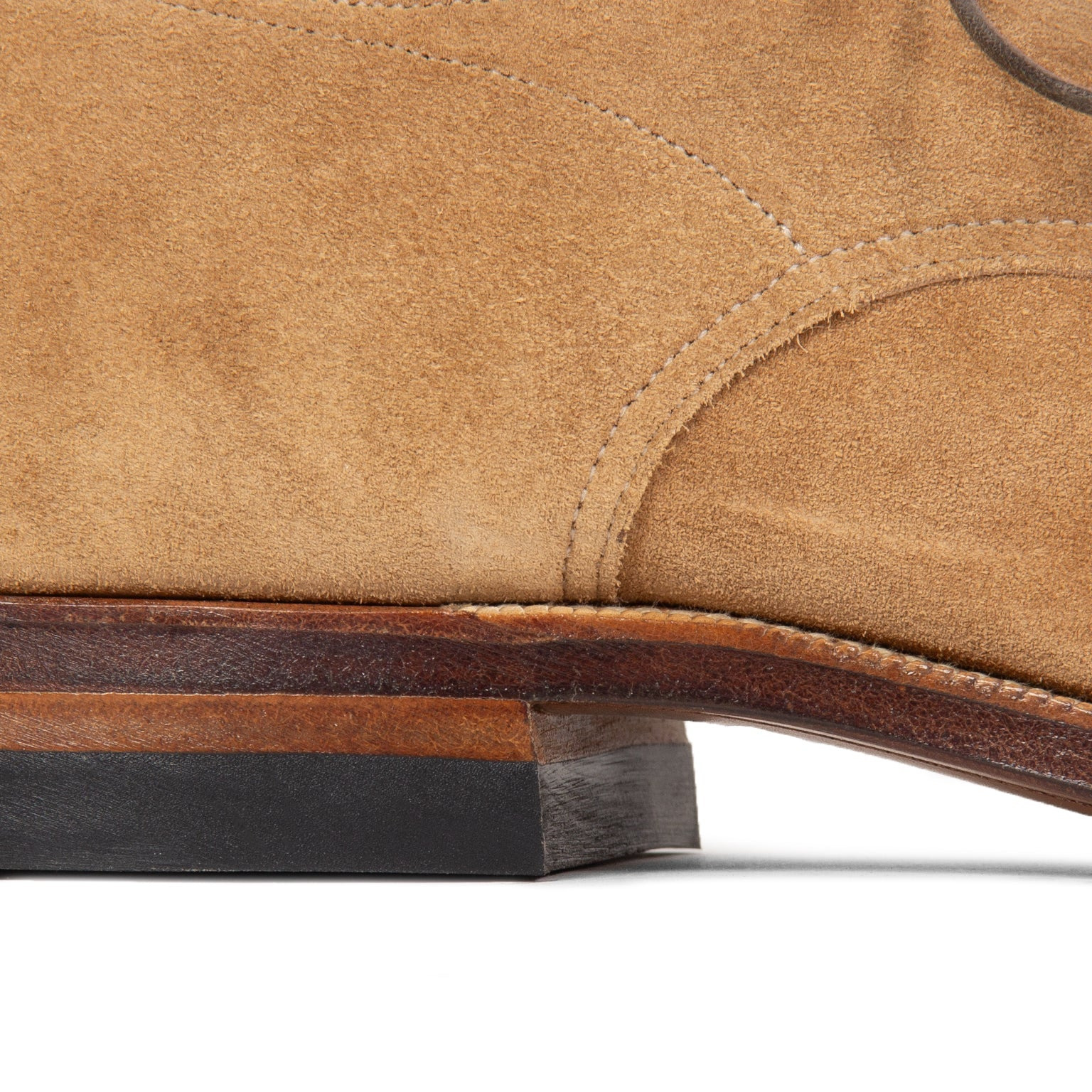 Savoy - Peanut Papillon Calf Suede - 6
