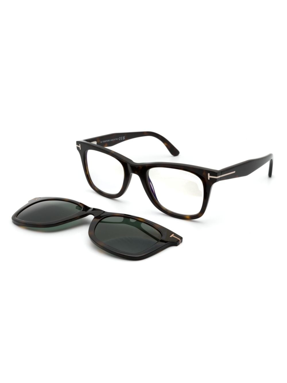 square-frame glasses - 2