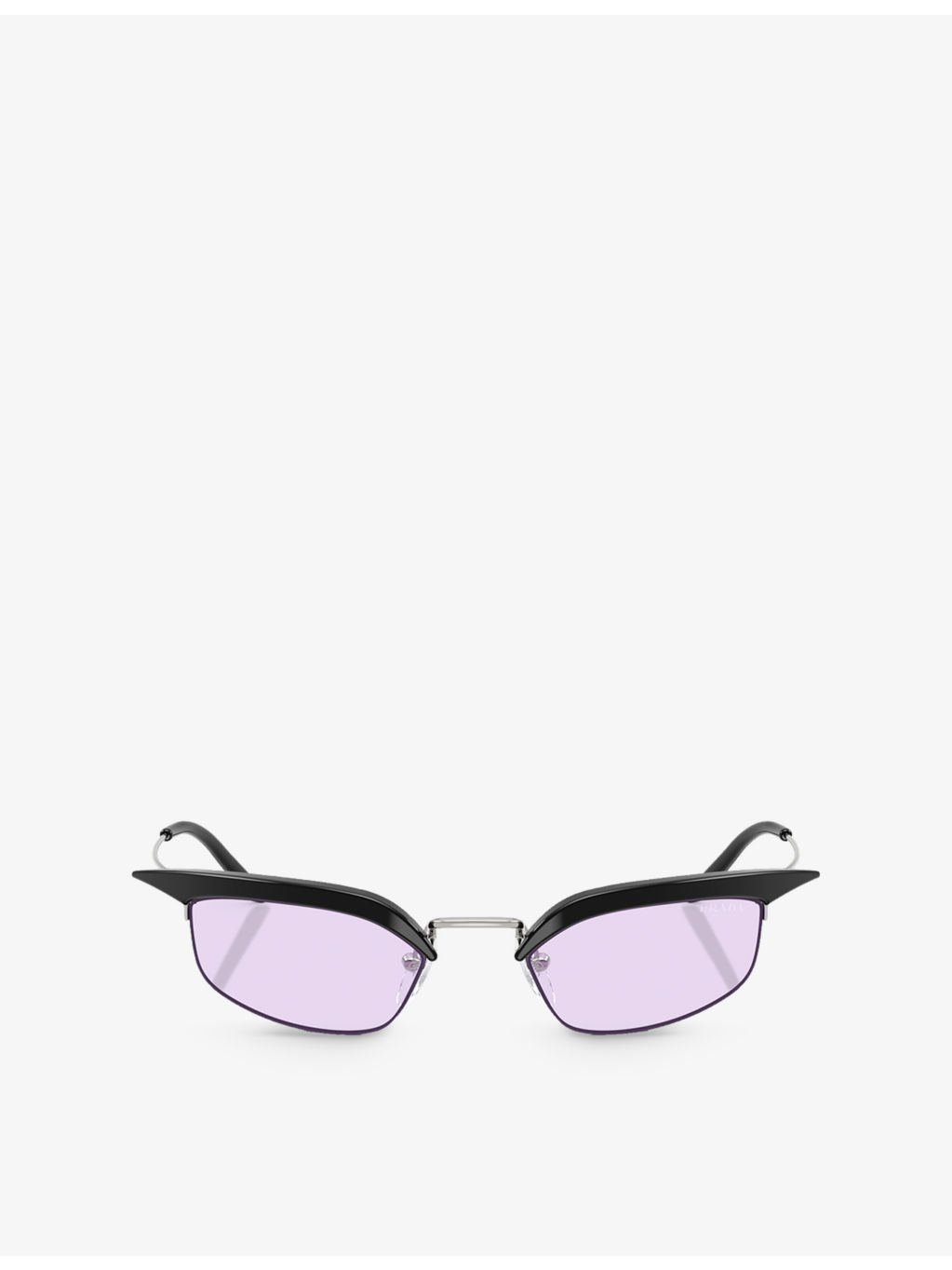 PR B50S Rectangle-Frame Metal Sunglasses - 1