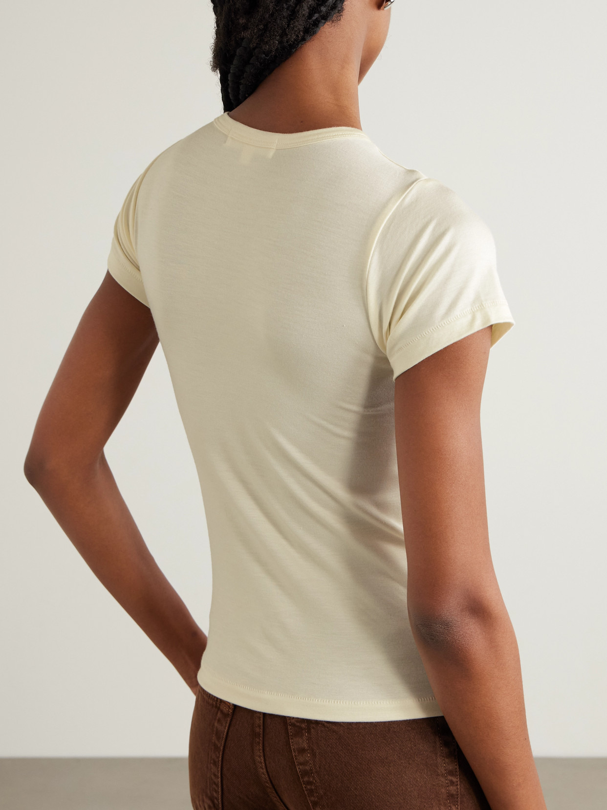 Stretch-modal Jersey T-shirt - 3