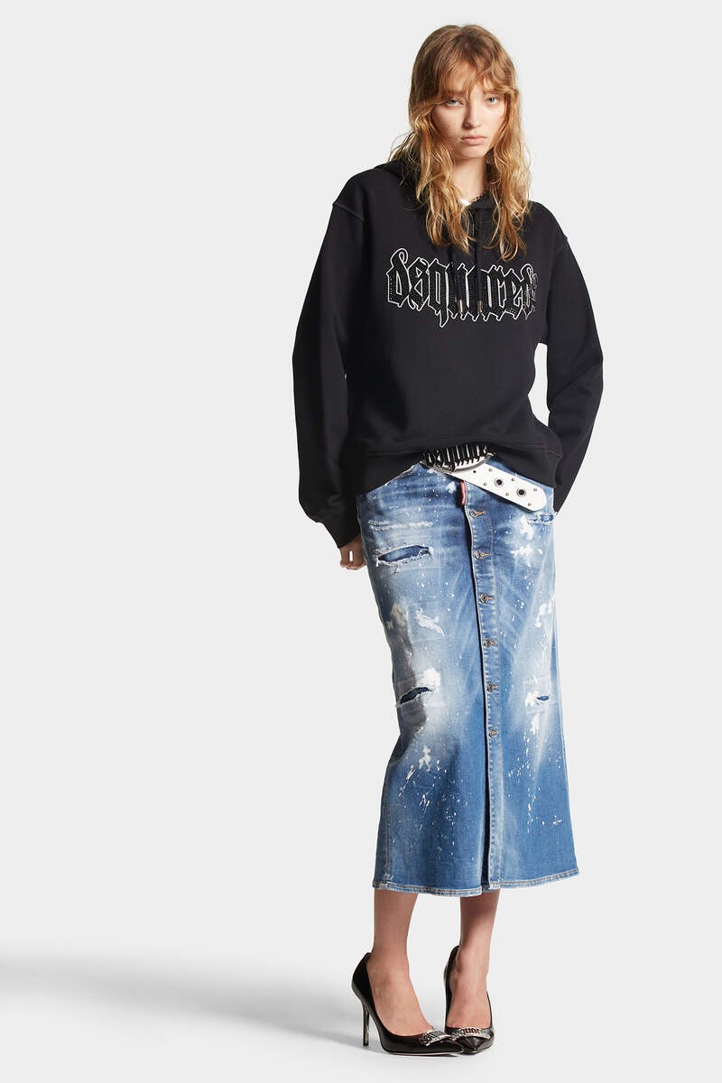 D2 GOTH COOL FIT HOODIE SWEATSHIRT - 6