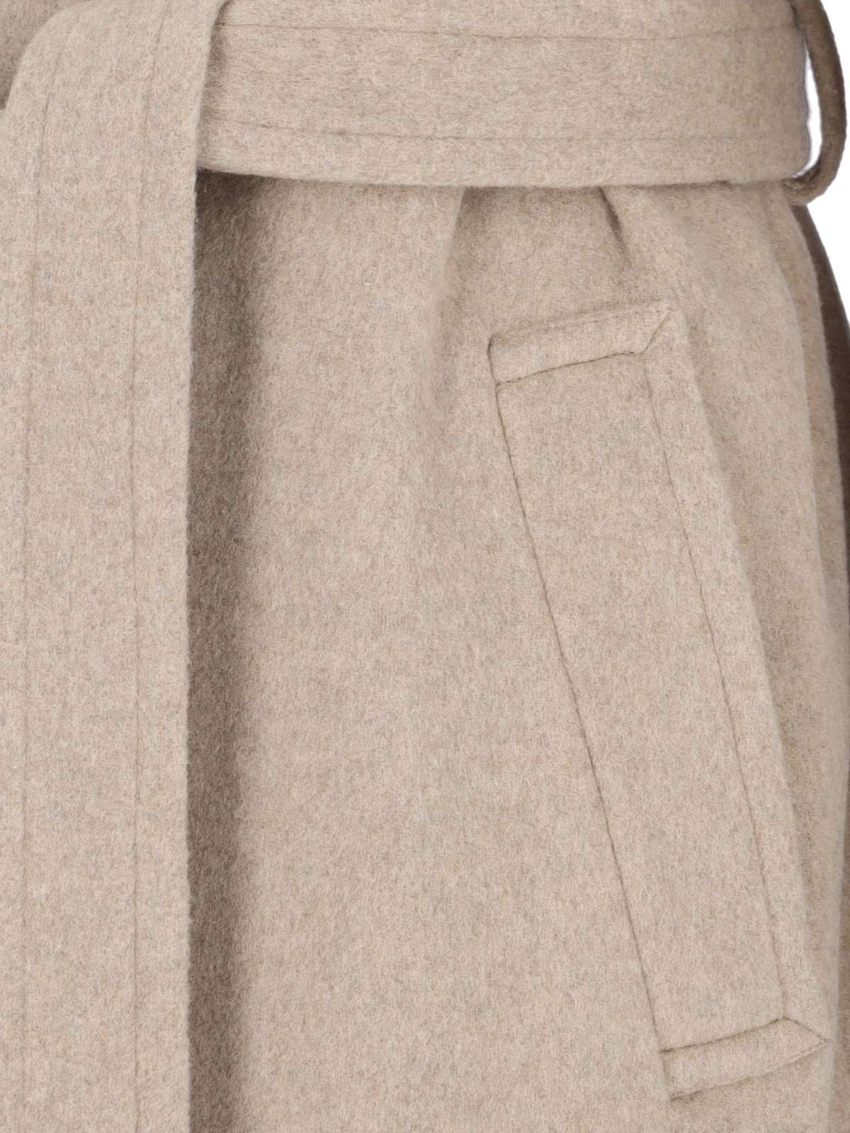 MIDI BELTED COAT - 5