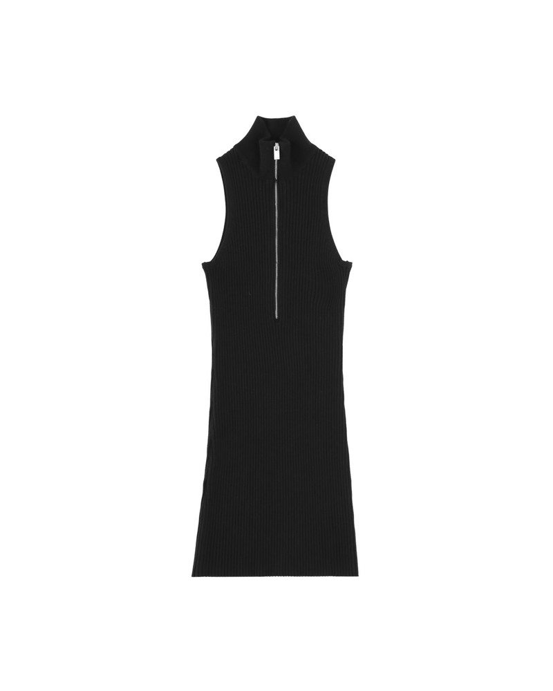 KNIT ZIP DRESS 1