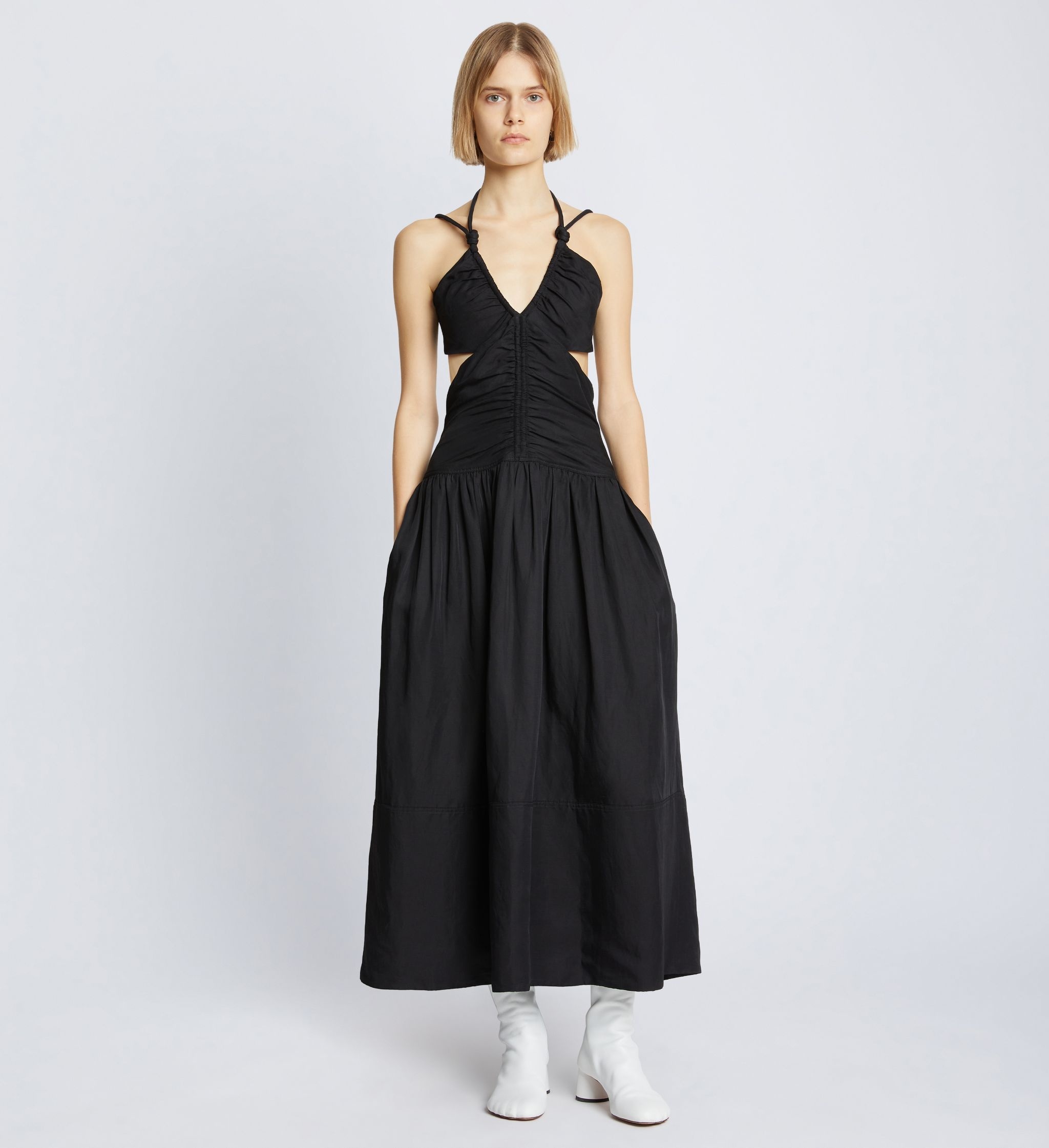 Viscose Linen Dress - 2