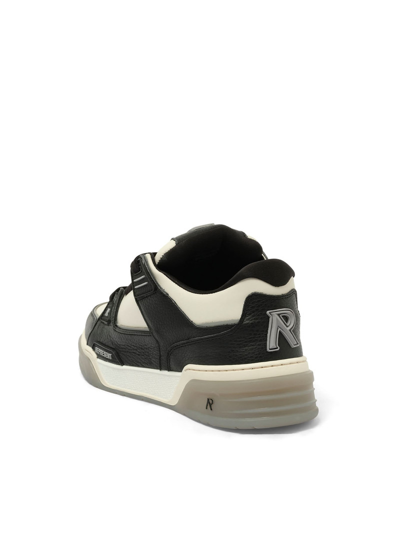 REPRESENT Studio Sneaker in Black/Vintage White outlook
