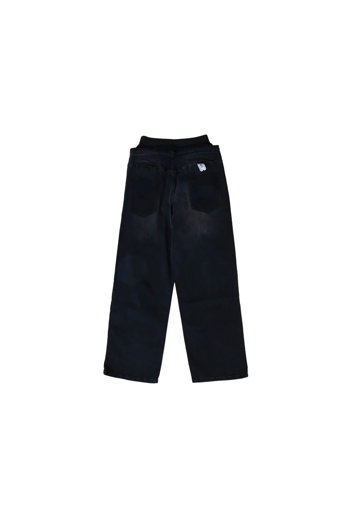 Prototypes Waistband Regular Jeans Black - 2