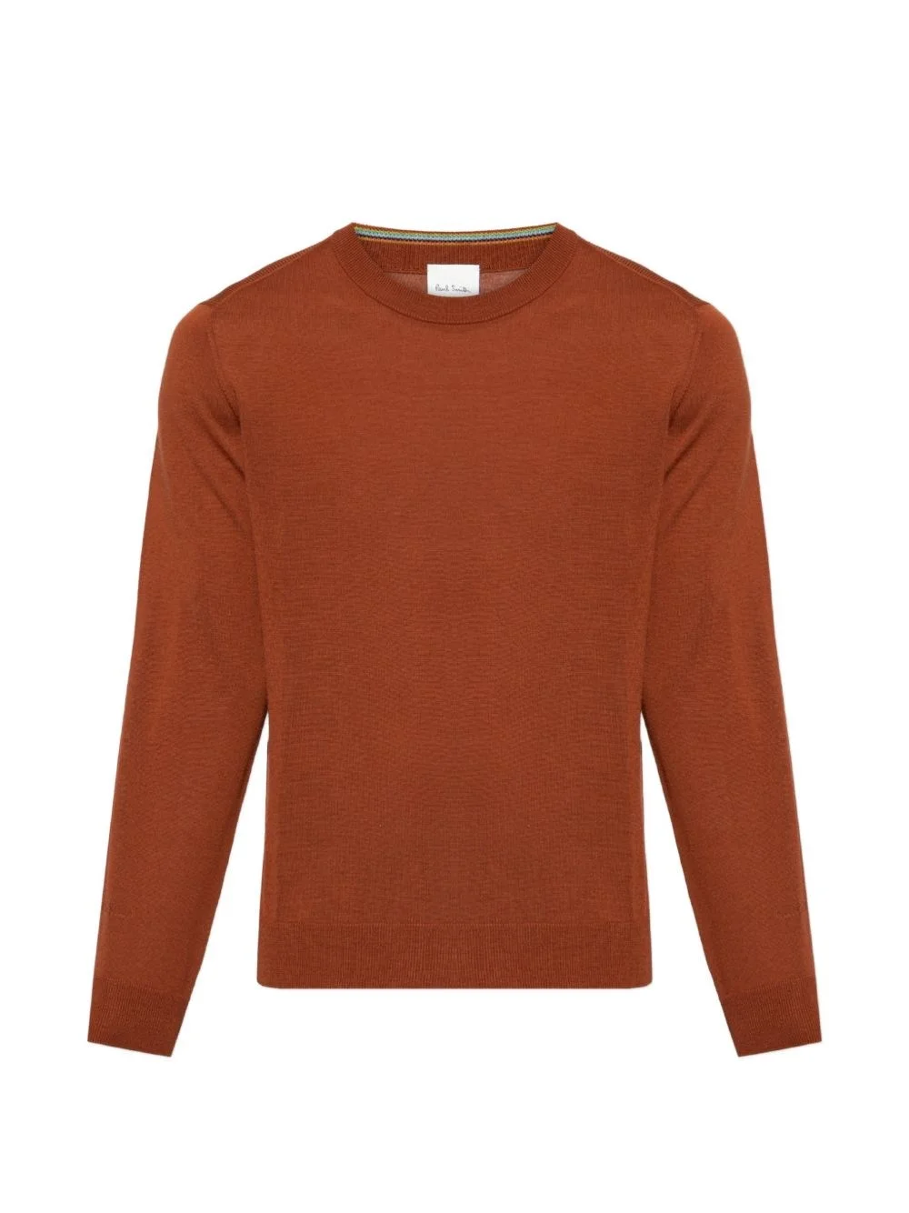 Merino wool crew neck sweater - 1