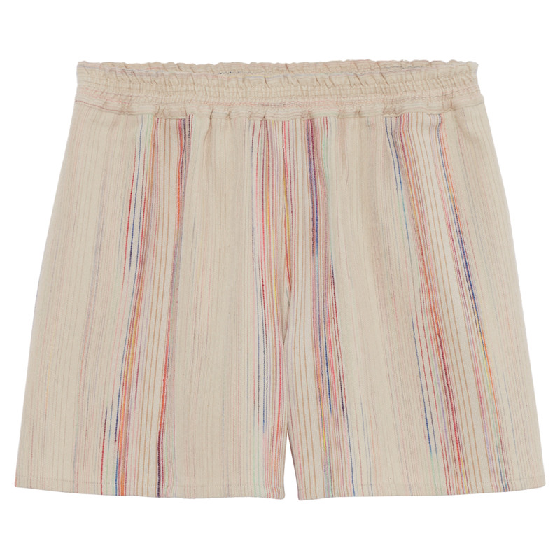 Shorts Rainbow - Jacquard striped cotton 1