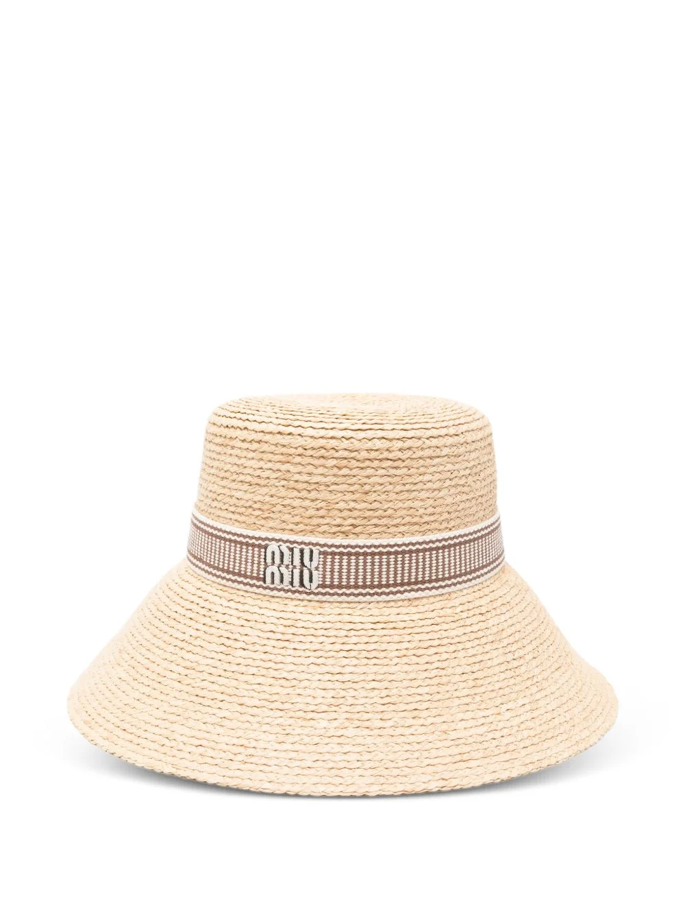 ribbon straw hat - 1