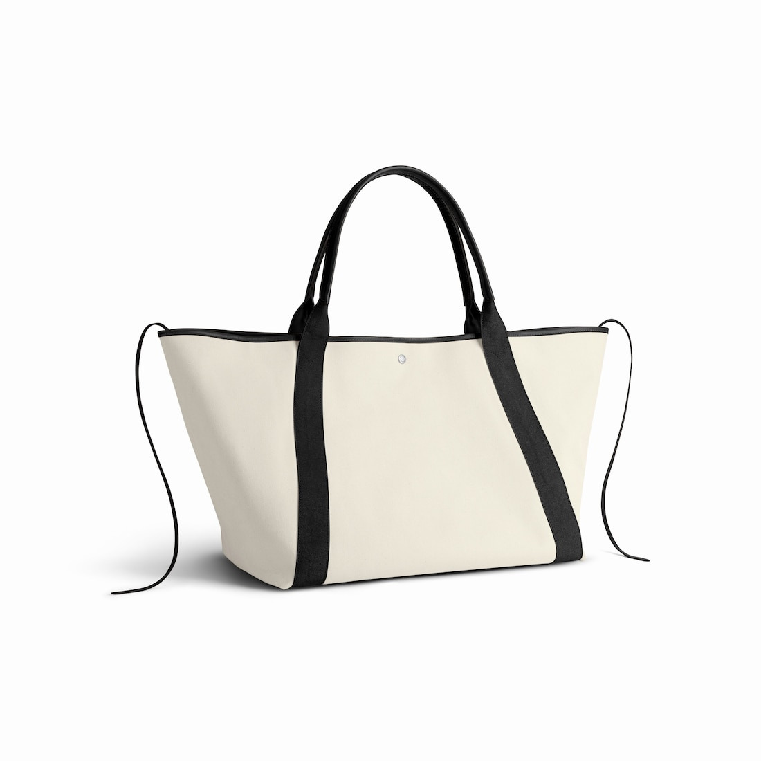 Women's Biarritz Large Tote Bag  in Beige/black - 3
