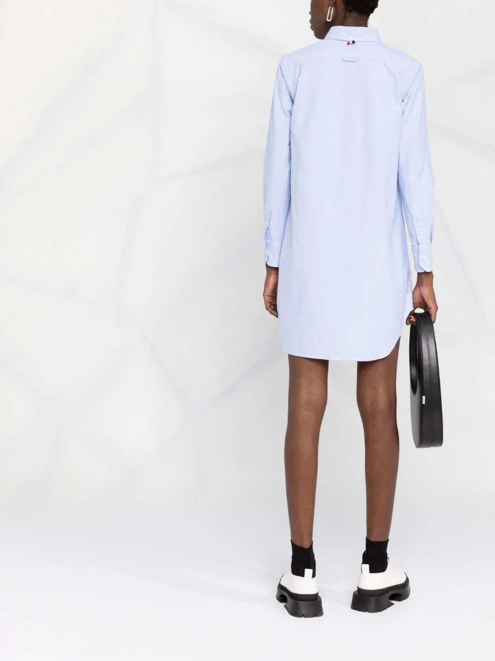 RWB trim shirt dress - 6